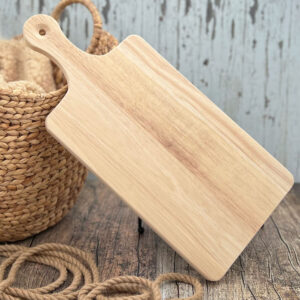 Large Beechwood Cutting Board with Handle